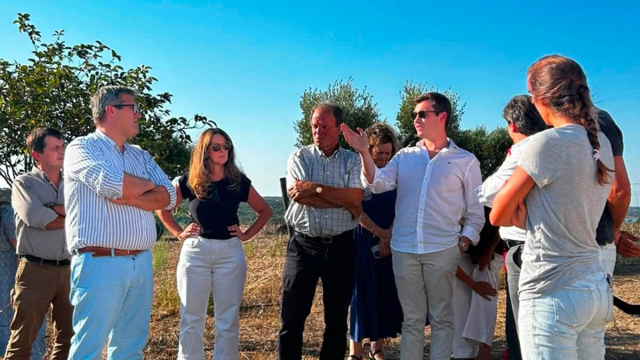Visita à futura Barragem da Fargela